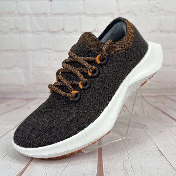 Allbirds Tree Dasher 2 Rich Earth Brown Blizzard Sole Running Shoes Women’s Sz 6 - Picture 3 of 11